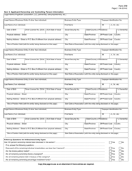 Form 3709 Medicaid Bed Waiver Application for Nursing Facilities - Texas, Page 2