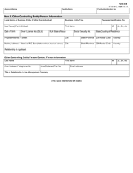 Form 3736 Application for State License to Operate a Type C Assisted Living Facility - Texas, Page 5