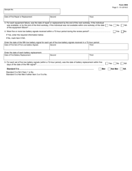 Form 3854 Contract/Program Compliance - Individual Record Evaluation - Texas, Page 3