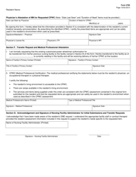 Form 3706 Nursing Facility Customized Power Wheelchair (Cpwc) Authorization - Texas, Page 10