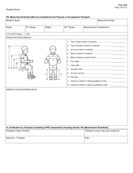 Form 3706 Nursing Facility Customized Power Wheelchair (Cpwc) Authorization - Texas, Page 7