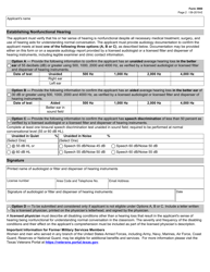 Form 3900 Application for Certificate of Deafness for Tuition Waiver - Texas, Page 2
