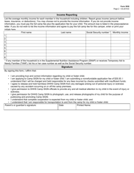 Form 3930 Camp Sign Application for Campers - Texas, Page 2