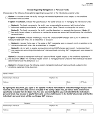 Form 4002 Management of Personal Funds and Payment for Support, Maintenance and Treatment - Texas, Page 2