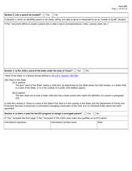 Form 4201 Surrogate Parent Identification of Need and Assignment - Texas, Page 3