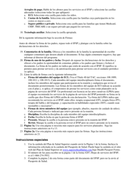 Instrucciones para Formulario 4207-S Registro De Servicios Del Plan Individualizado De Servicios Para La Familia (Ifsp) - Texas (Spanish), Page 3
