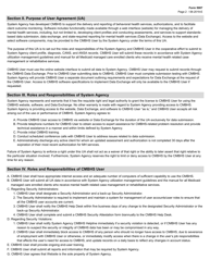 Form 5007 Access Request and User Agreement - Texas, Page 2