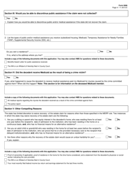 Form 5006 Hardship Waiver Application - Texas, Page 4