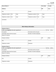 Form 5056 Application for Services - Texas, Page 7
