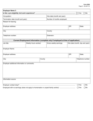 Form 5056 Application for Services - Texas, Page 8