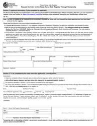 Form 5505-NAR - Fill Out, Sign Online and Download Fillable PDF, Texas ...