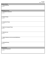 Form 5404 Checklist for the Ten-Day Long-Term Care Experience Facility Observation Program - Texas, Page 4