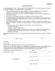 Form 5520-NFA Nursing Facility Administrator Application for Certification as a Preceptor - Texas, Page 2