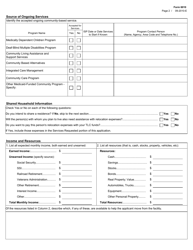 Form 6010 Transition to Life in the Community (Tlc) - Application and Plan - Texas, Page 2
