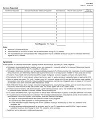 Form 6010 Transition to Life in the Community (Tlc) - Application and Plan - Texas, Page 4