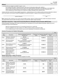 Form 6499 Application for Treatment - Texas, Page 2