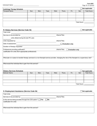 Form 6501 Individual Program Plan - Texas, Page 16