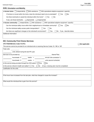 Form 6501 Individual Program Plan - Texas, Page 6