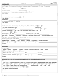 Form 6515 Community Living Assistance and Support Services (Class)/Deaf Blind With Blind With Multiple Disabilities (Dbmd) Nursing Assessment - Texas, Page 4