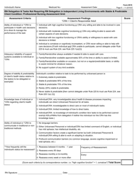 Form 6515 Community Living Assistance and Support Services (Class)/Deaf Blind With Blind With Multiple Disabilities (Dbmd) Nursing Assessment - Texas, Page 9