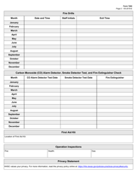 Form 7263 Emergency Practices - Texas, Page 2