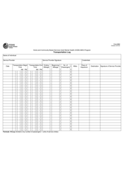 Document preview: Form 8002 Transportation Log - Texas