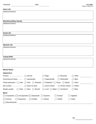 Form 8006 Icf/Iid Comprehensive Nursing Assessment (Example Form) - Texas, Page 8