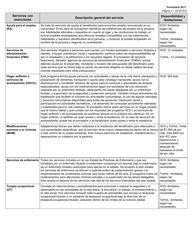 Formulario 8511-S Servicios Y Requisitos De Los Programas - Texas (Spanish), Page 3