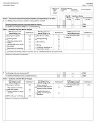 Form 8510 Hcs/Txhml Cfc Pas/Hab Assessment - Texas, Page 2