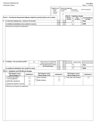 Form 8510 Hcs/Txhml Cfc Pas/Hab Assessment - Texas, Page 3