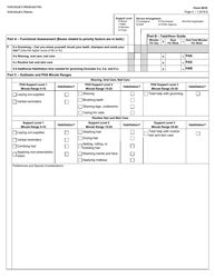 Form 8510 Hcs/Txhml Cfc Pas/Hab Assessment - Texas, Page 4