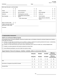 Form 8584 Nursing Comprehensive Assessment - Texas, Page 12