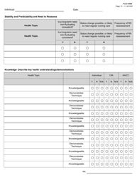 Form 8584 Nursing Comprehensive Assessment - Texas, Page 13