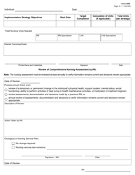 Form 8584 Nursing Comprehensive Assessment - Texas, Page 18