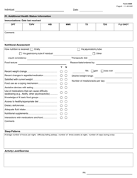 Form 8584 Nursing Comprehensive Assessment - Texas, Page 8