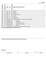 Form 8585 Rn Delegation Worksheet for 22 Tac Chapter 225 - Texas, Page 3