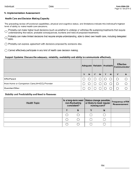 Form 8584-CDS Comprehensive Nursing Assessment and Plan of Care - Hcs Program - Texas, Page 10