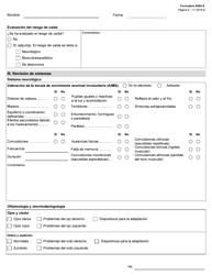 Formulario 8584-S Valoracion Integral De Enfermeria - Texas (Spanish), Page 4