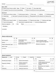 Formulario 8584-S Valoracion Integral De Enfermeria - Texas (Spanish), Page 5