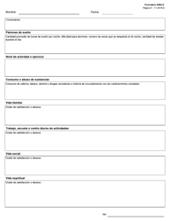 Formulario 8584-S Valoracion Integral De Enfermeria - Texas (Spanish), Page 9