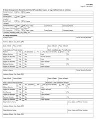 Form 8654 State Supported Living Center (Sslc) Admission Application - Texas, Page 10