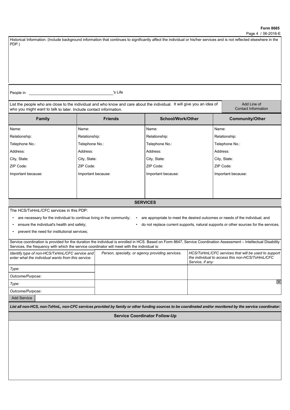 Form 8665 - Fill Out, Sign Online and Download Fillable PDF, Texas ...