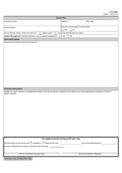 Form 8665 Person-Directed Plan - Texas, Page 5