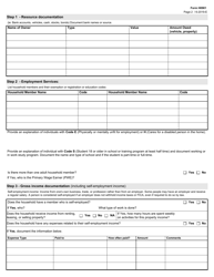 Form H0901 Hhsc Enhanced Data Gathering Worksheet - Texas, Page 2