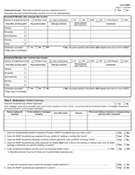 Form H0901 Hhsc Enhanced Data Gathering Worksheet - Texas, Page 4