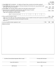 Form H0901 Hhsc Enhanced Data Gathering Worksheet - Texas, Page 7