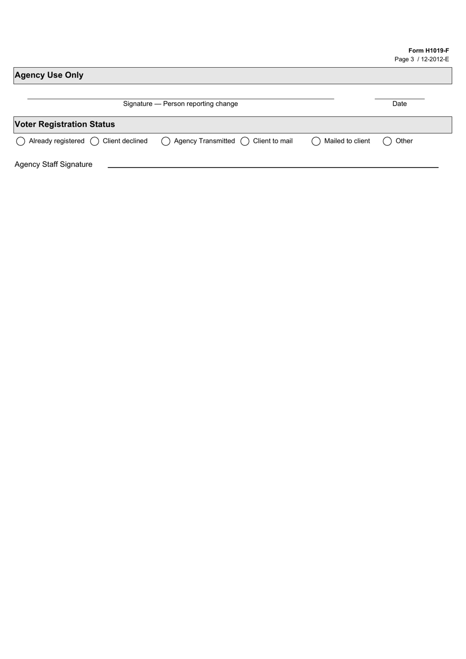 Form H1019-F Reporting Changes to Your Case - Texas, Page 3