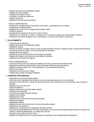 Formulario H1020-AS Comprobantes - Texas (Spanish), Page 2