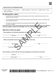 Form H1010R Your Texas Works Benefits: Renewal Form - Texas, Page 11