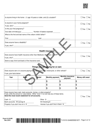 Form H1010R Your Texas Works Benefits: Renewal Form - Texas, Page 3